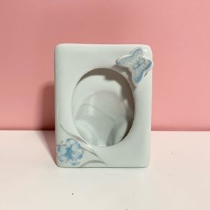 Vintage butterfly picture frame